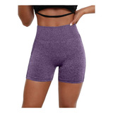 Calza Short Modeladora Push Up Frunce Seamless Importada