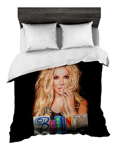 Cobija Personalizada Britney Spears Matrimonial