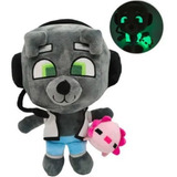 Peluche Bobicraft Chiquito Lobo Luminoso De 25 Cm Para Niños