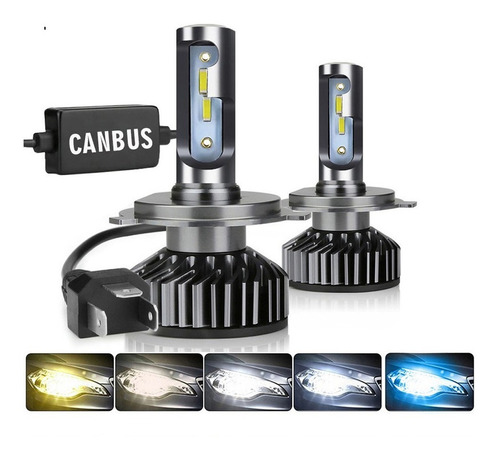 Bombillas Led De Coche H4 H7 9012 H11 9005 Hb3 9006 Hb4 H1