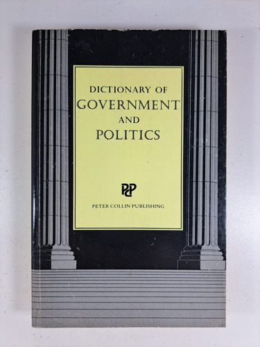 Dictionary Of Government And Politics - Pcp Libro Usado