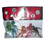 Vengadores - Set De 6 Muñecos Juguete - Figura De Colección