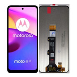 Display Touch Pantalla Completa Moto E40 Alta Calidad Xt2159