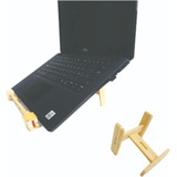 Soporte Para Netbook + Soporte Celular Madera Begve