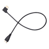 Adaptador De Cable Hdmi A Hdmi De Ángulo Izquierdo De 30