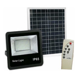 Reflector Solar 100 W 7.500 Lumen Control Remoto 12 Horas 