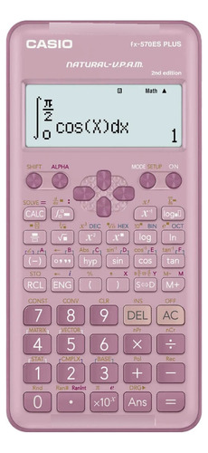 Calculadora Cientifica Casio Fx570es Plus 2 Edición Rosada