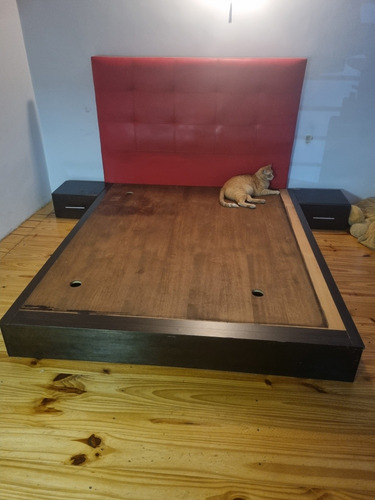 Cama Box + Respaldo De Regalo