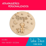 Atrapasueños Personalizados Fibro Facil Tamaño 15cm Oferta!