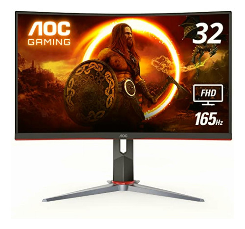 Aoc C32g2 Monitor De Juego Curvo Sin Marco Fhd, 1500r