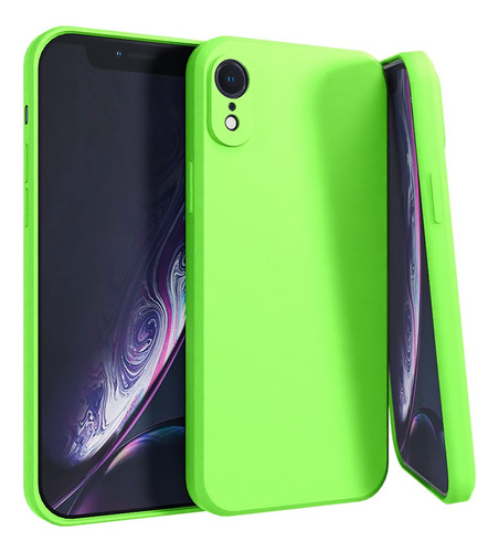 Capa Capinha Silicone Aveludada Compatível Com iPhone XR