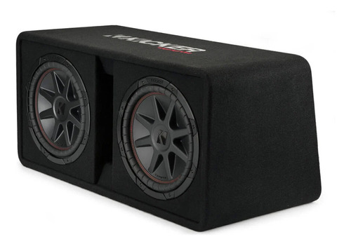 Caja Doble Subwoofer Kicker 12 Pulgadas Comp R 800w Rms