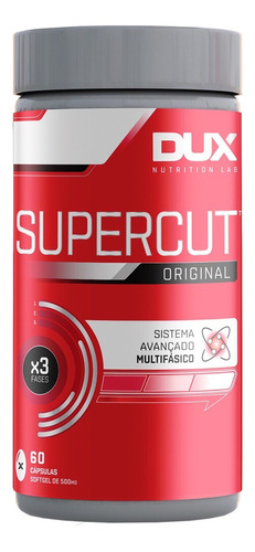 Termogênico Supercut 60 Cápsulas - Dux Nutrition