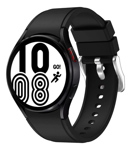 Correa Compatible Con Samsung Galaxy Watch 4 Color Black 