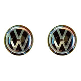2 Logos Emblemas Vw Llave Autos Camionetas Volkswagen 12mm