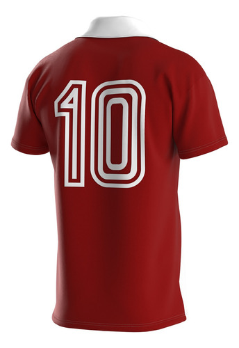 Camiseta River 84 Roja Retro