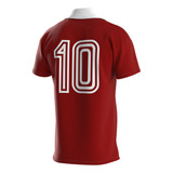 Camiseta River 84 Roja Retro