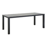 Modway Eei--brn-gry Maine - Mesa De Comedor Para Patio Al A.