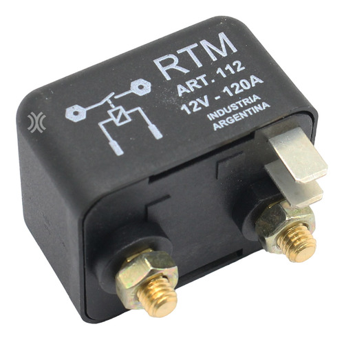 Relay De Potencia Universal 12v 120a De Pico 2 Terminales