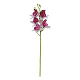 Orquídea Planta Artificial 3d Arranjo De Flores Decorativas