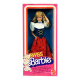Barbie Swiss Switzerland Country Vintage 1983 Edition
