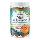 Swanson | Adult Multivitamin I 60 Gummies I Importado 