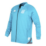 Campera Kappa Entrenamiento Racing 2023 Celeste Hombre