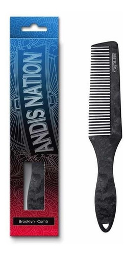 Peine De Corte Barberia Fade 100% Carbono Brooklyn Andis