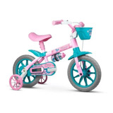 Bicicleta Infantil Nathor Charm Aro 12 Crianças Com Rodinhas