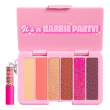 Paleta De Sombras Mini On The Go Palette De Nyx Cosmetics Color De La Sombra It's Barbie Party