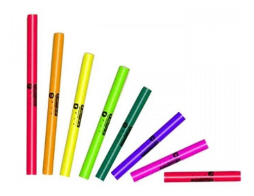 Kit Escala Diatonica Do Maior 8 Notas Boomwhackers Bwdg Usa