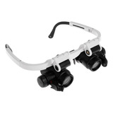 Gafas Lente Lupa Joyero Diadema Ajustable Para Cabeza   