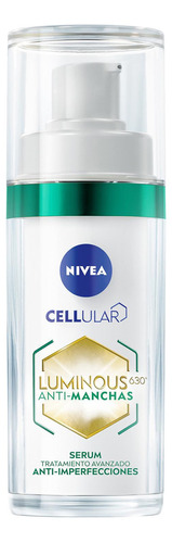 Serum Nivea Cellular Luminous Para Piel Sensible 30ml