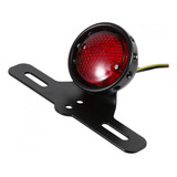 Luz De Freno Trasera Trasera Led Retro Rojo Para Moto