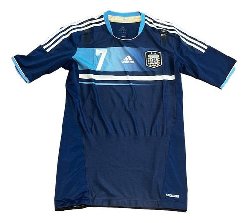 Camiseta Argentina Alternativa 2011 adidas Techfit Di Maria
