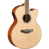 Yamaha Cpx700ii Guitarra Electroacústica Natural Brillante