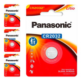 4 Baterias Cr2032 Panasonic