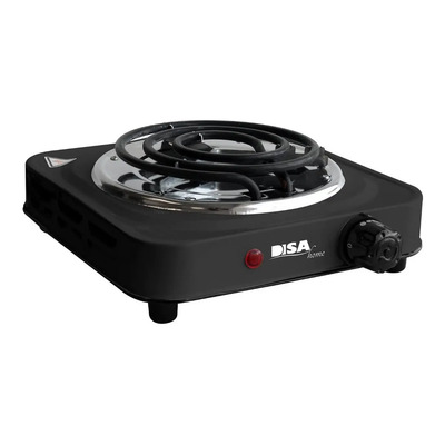 Parrilla Eléctrica Sencilla 1 Quemador Disa Home Color Negro | Meses sin interés