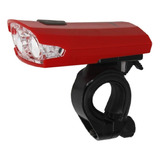 Luz Delantera Bicicleta Gw  Recargable Usb Xc-122 Roja