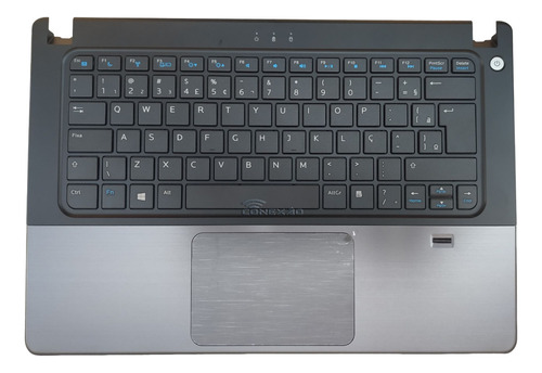 Palmrest Touchpad Teclado Br Dell Vostro 5470 5480  Novo 