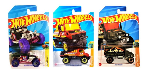 Genial Set Especial 3 Pack Hot Wheels Carritos De Coleccion