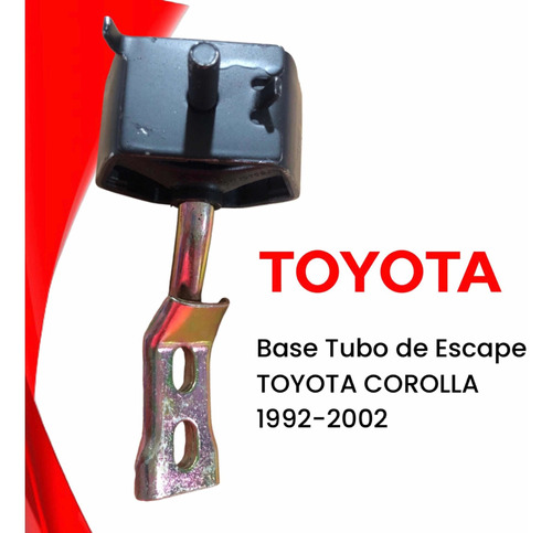 Base Tubo De Escape Toyota Corolla 92-02 Araya Baby Camry Foto 2