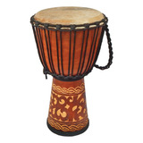 Djembe Línea Estándar Tallada, 20  De Altura, 10  De ...