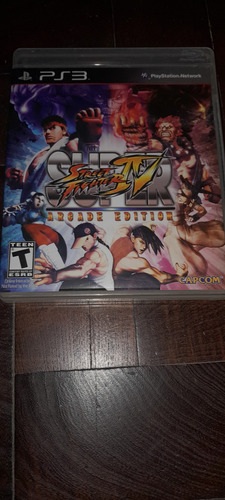 Juego Street Fighter Iv Arcade Ed Ps3 Usado Impecable 