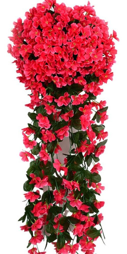 Flores Colgantes Artificiales, Plantas Falsas, Decoración Pa