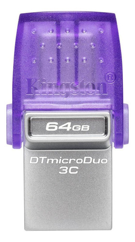 Pendrive Kingston Datatraveler Microduo 3c 64gb