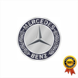 Emblema/adesivo Resinado  Mercedes-benz Logo Grande