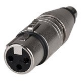 Adaptador Neutrik Xlr Hembra A Jack Rca Hembra Na2fpmf