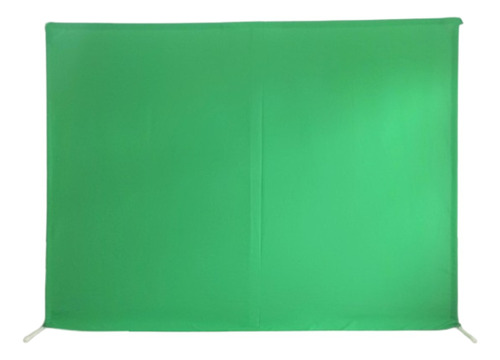 Portatelón Soporte Pvc + Tela Verde Chroma Key 2.70mt X 2mt 