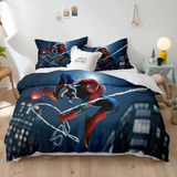 Juego De Ropa De Cama De Superhéroes Spider-man Peter Parker